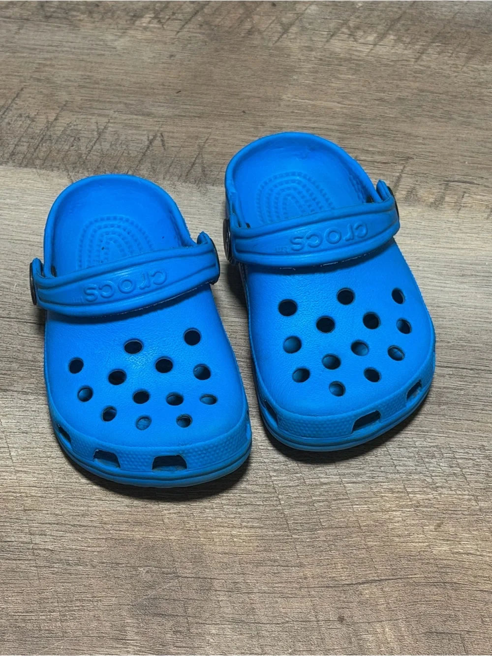 Crocs Toddler Classic Clogs Bright Blue | Size 4/5